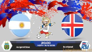 Soi kèo nhận định Argentina vs Iceland, 20h00 ngày 16/6 bảng D World Cup 2018
