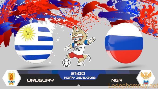Soi kèo nhận định Uruguay vs Nga ngày 25/6 World Cup 2018