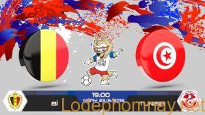 Soi kèo nhận định Bỉ vs Tunisia ngày 23/6 World Cup 2018